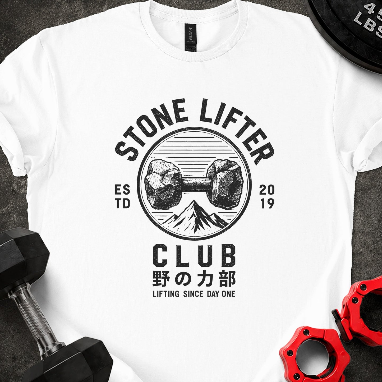 Stone Lifter Club White