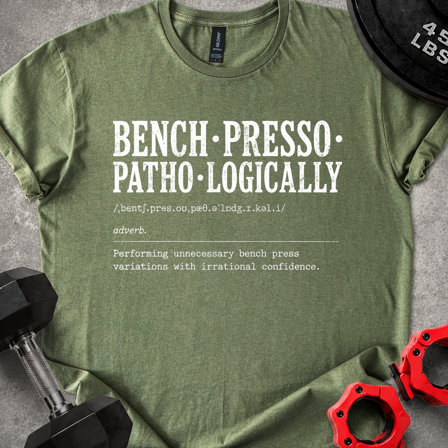 BENCH•PRESSO•PATHO•LOGICALLY