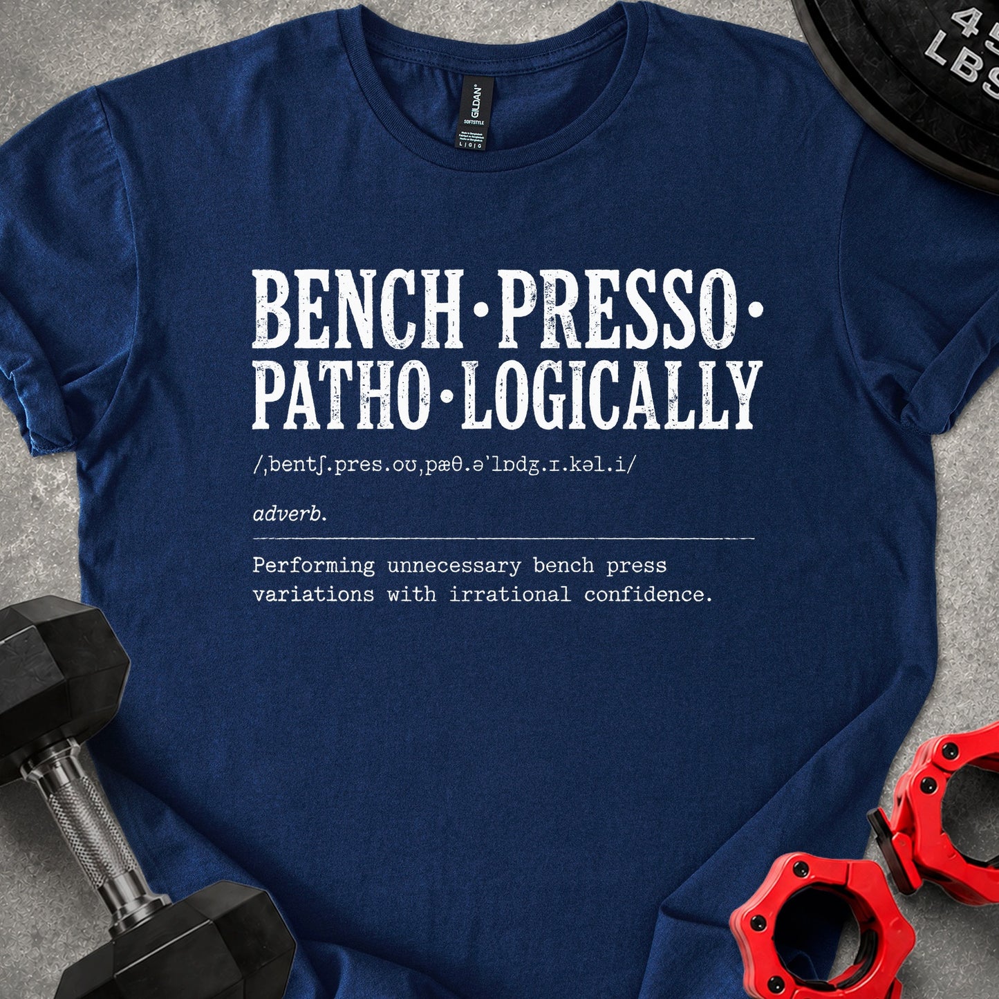 BENCH•PRESSO•PATHO•LOGICALLY