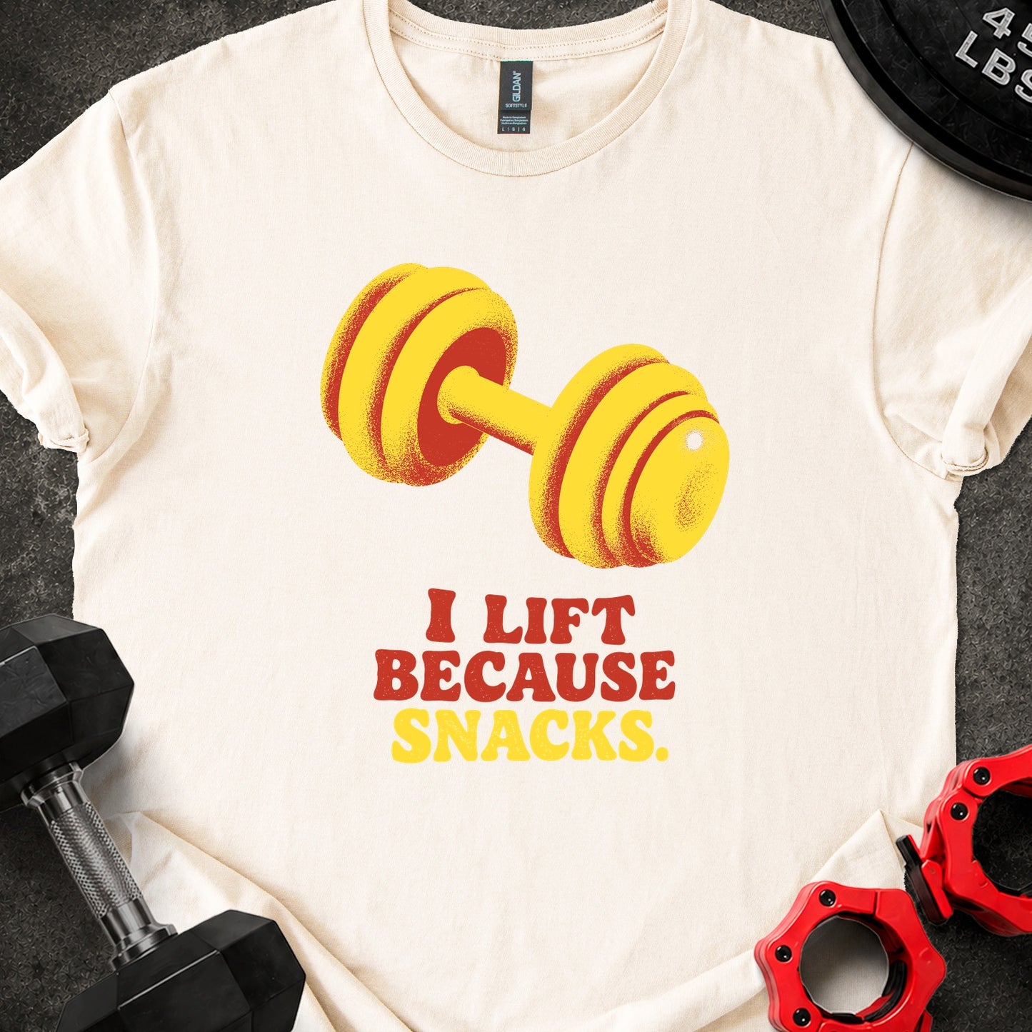 I Lift Because Snacks