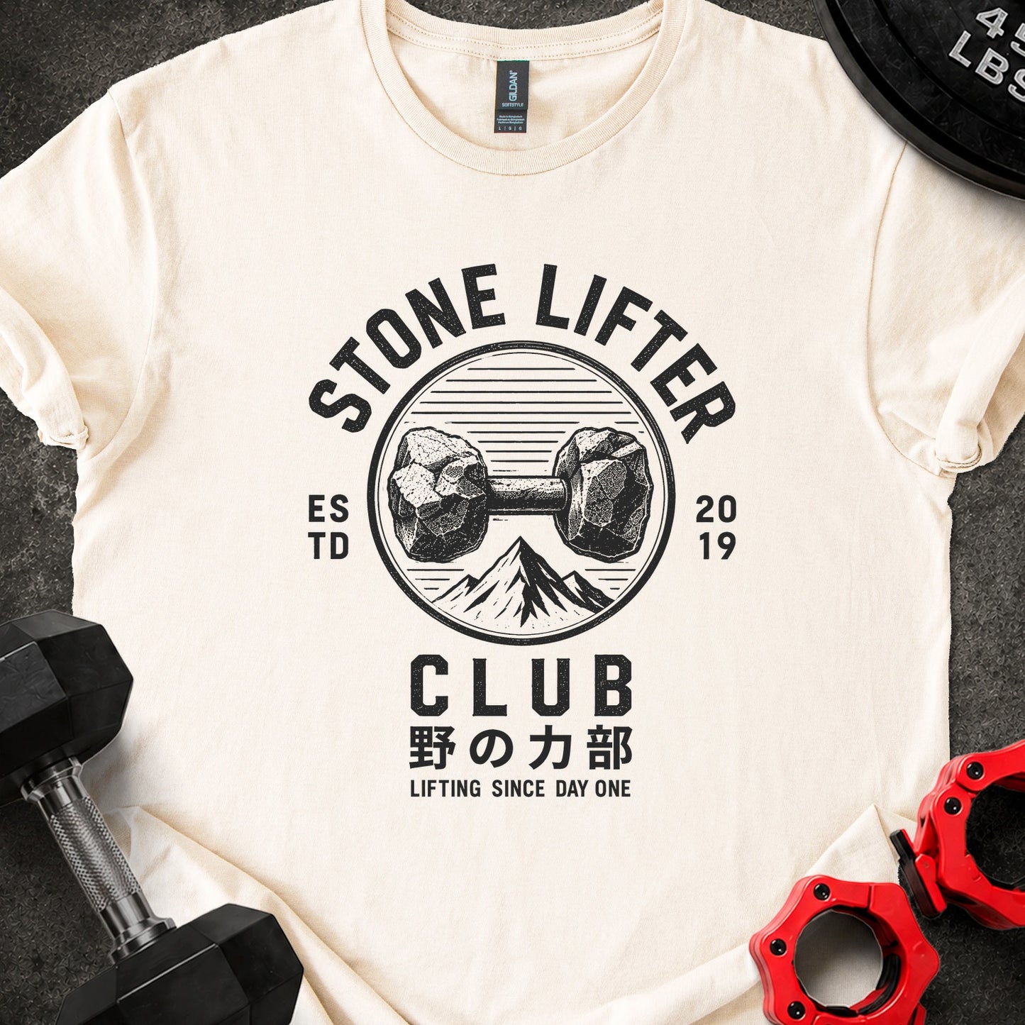 Stone Lifter Club White